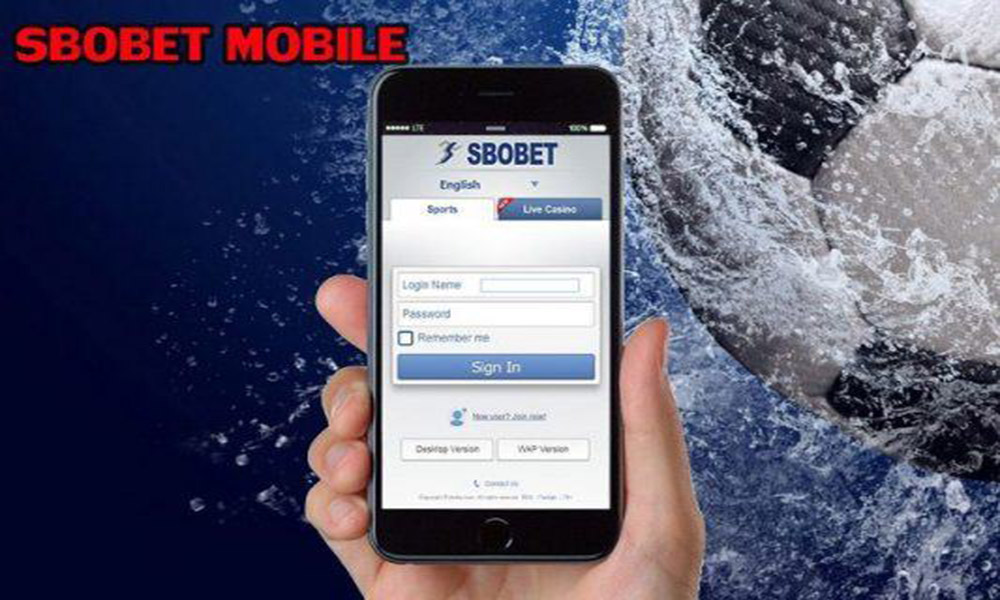 Tham gia cá cược thể thao trực tuyến cùng app SBOBET mới nhất trên điện thoại